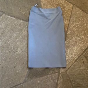 BCBG baby blue pencil skirt